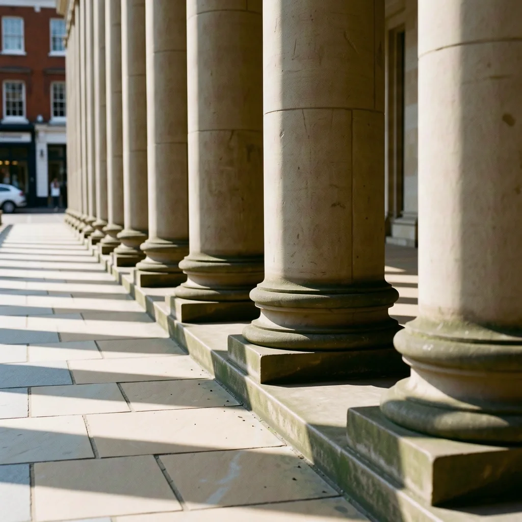 Rhythmic architectural detail